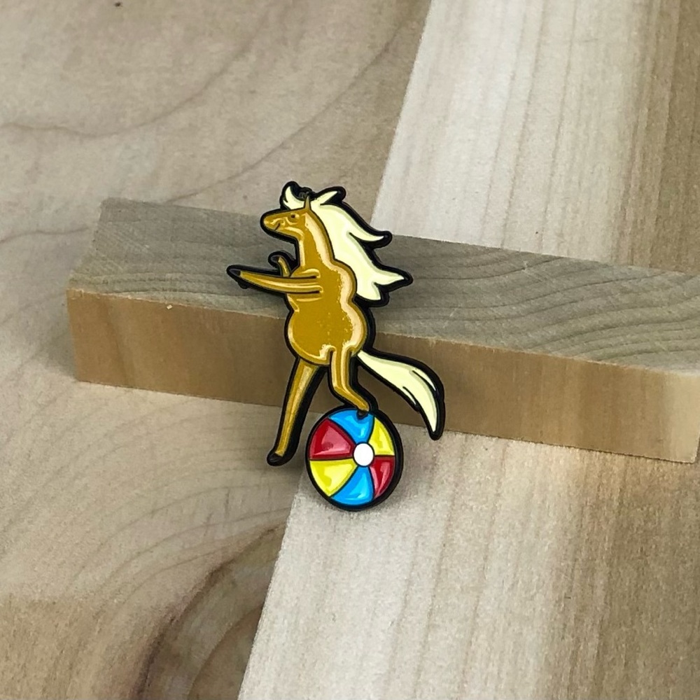 James Baxter Enamel Pin